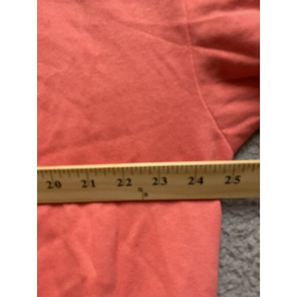 Women’s Buenas Vibras Long Sleeve Sweatshirt Coral XXL NWT - Picture 7 of 9